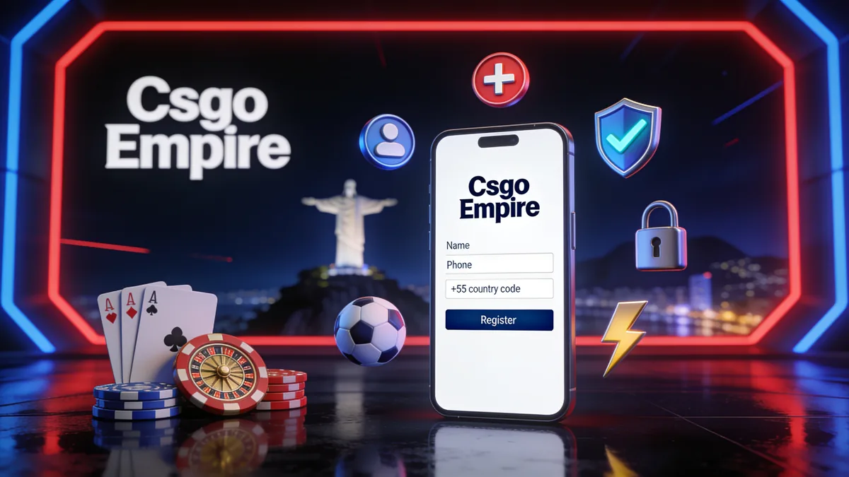 csgo empire no Brasil — Como criar sua conta na CSGO Empire